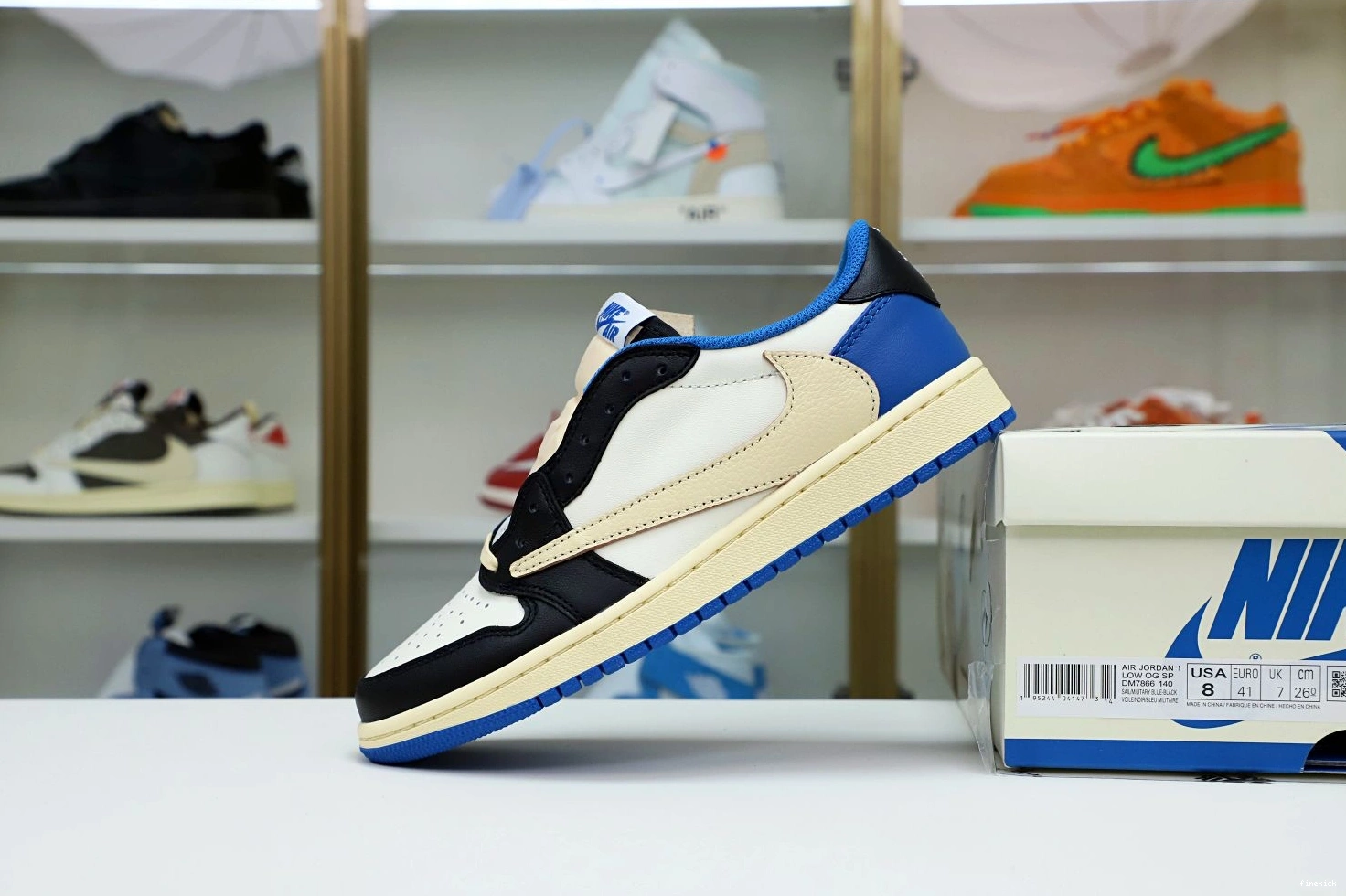 X FRAGMENT DESIGN AIR SCOTT JORDAN TRAVIS LOW X 1 1211